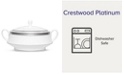 Noritake Crestwood Platinum Covered Vegetable Bowl